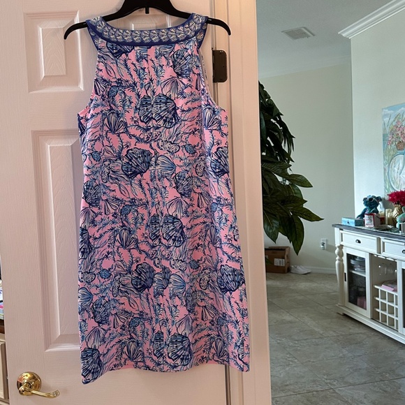 EUC Lilly Pulitzer Santanita shift Dress  Size  Large - Picture 8 of 16